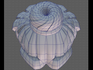 Base Hair for girl V08 3Dモデル