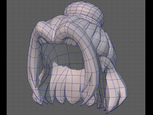Base Hair for girl V08 3Dモデル