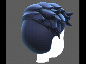 Base Hair for Boy V07 Modèle 3D
