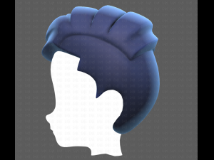 Base Hair for Boy V07 Modèle 3D
