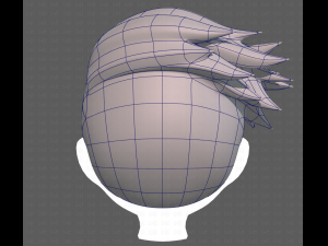 Base Hair for Boy V07 Modèle 3D
