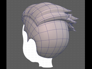Base Hair for Boy V07 Modèle 3D