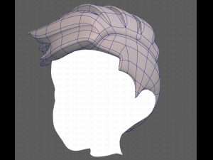 Base Hair for Boy V07 Modèle 3D