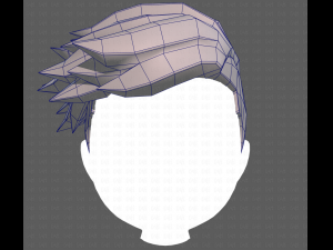 Base Hair for Boy V07 Modèle 3D
