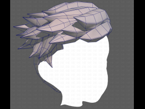 Base Hair for Boy V07 Modèle 3D