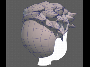 Base Hair for Boy V07 Modèle 3D