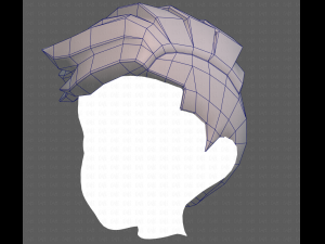 Base Hair for Boy V07 Modèle 3D