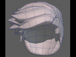 Base Hair for Boy V07 Modèle 3D