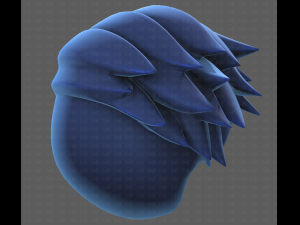 Base Hair for Boy V07 Modèle 3D