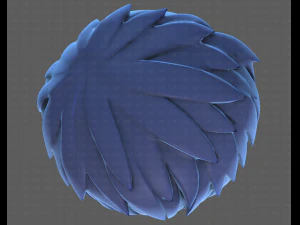 Base Hair for Boy V08 3D Model