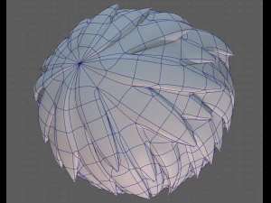 Base Hair for Boy V08 3D Model