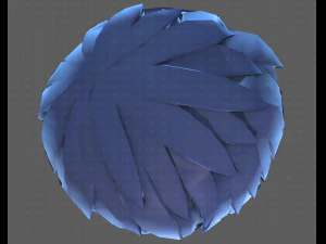Base Hair for Boy V08 3D Model
