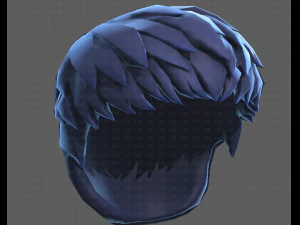 Base Hair for Boy V08 3D Model