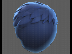 Base Hair for Boy V08 3D 모델
