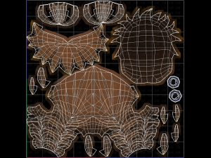 Base Hair for girl V09 3D Model