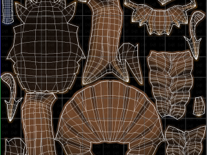 Base Hair for girl V10 Modelo 3D