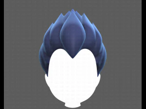 Base Hair for Boy V09 3D Model
