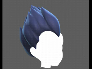 Base Hair for Boy V09 3D Model