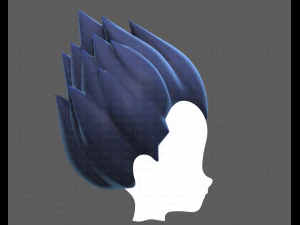Base Hair for Boy V09 3D Model