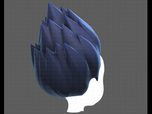 Base Hair for Boy V09 3D Model