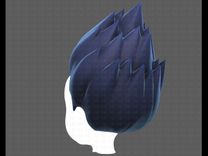 Base Hair for Boy V09 3D 模型