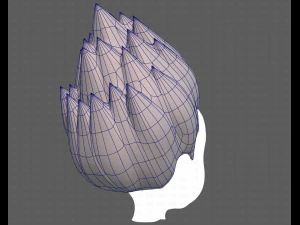 Base Hair for Boy V09 3D Model