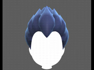 Base Hair for Boy V09 3D Model