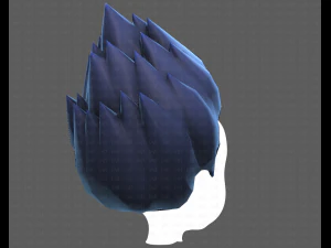 Base Hair for Boy V09 3D Model