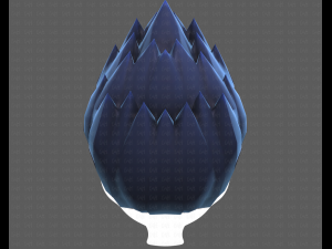 Base Hair for Boy V09 3D 模型