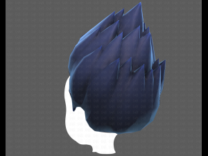 Base Hair for Boy V09 3D 模型