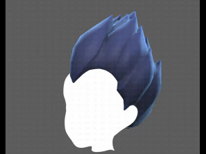 Base Hair for Boy V09 3D Model