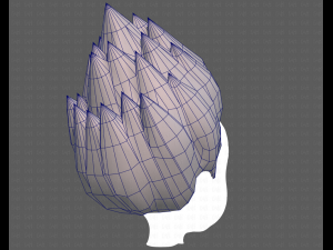 Base Hair for Boy V09 3D 模型