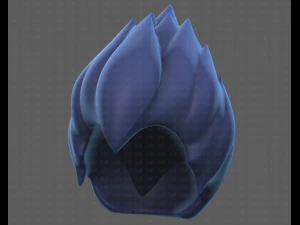 Base Hair for Boy V09 3D Model