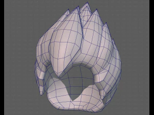 Base Hair for Boy V09 3D Model