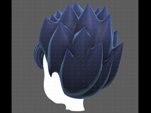 Base Hair for Boy V10 3D Model