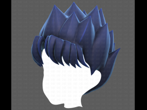 Base Hair for Boy V10 3D Model