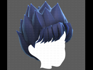 Base Hair for Boy V10 3D Model