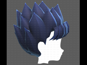 Base Hair for Boy V10 3D Model