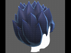 Base Hair for Boy V10 3D Model