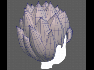 Base Hair for Boy V10 3D Model