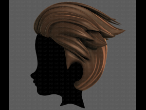 3D Hair style for boy V93 Modèle 3D