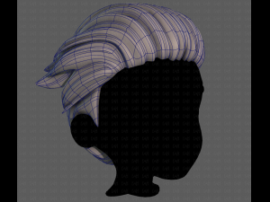 3D Hair style for boy V93 Modèle 3D