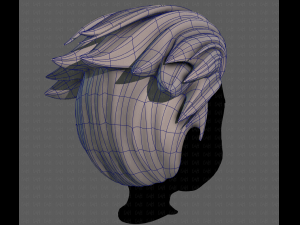 3D Hair style for boy V93 Modèle 3D