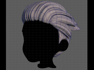 3D Hair style for boy V93 Modèle 3D