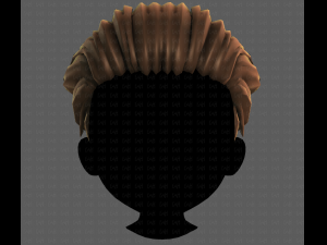 3D Hair style for boy V93 Modèle 3D