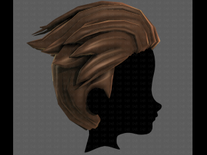 3D Hair style for boy V93 Modèle 3D