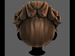 3D Hair style for boy V93 Modèle 3D