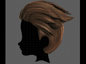 3D Hair style for boy V93 Modèle 3D