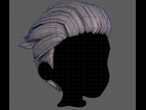 3D Hair style for boy V93 Modèle 3D