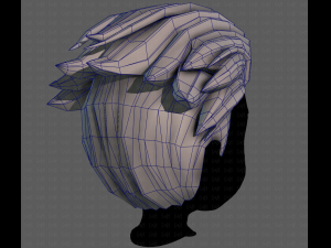 3D Hair style for boy V93 Modèle 3D